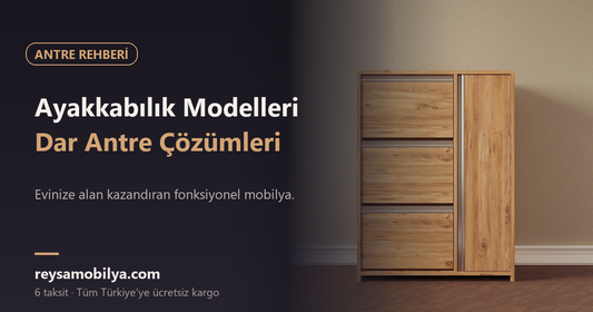 Ayakkabılık Modelleri Dar Antre Çözümleri - Reysa Mobilya