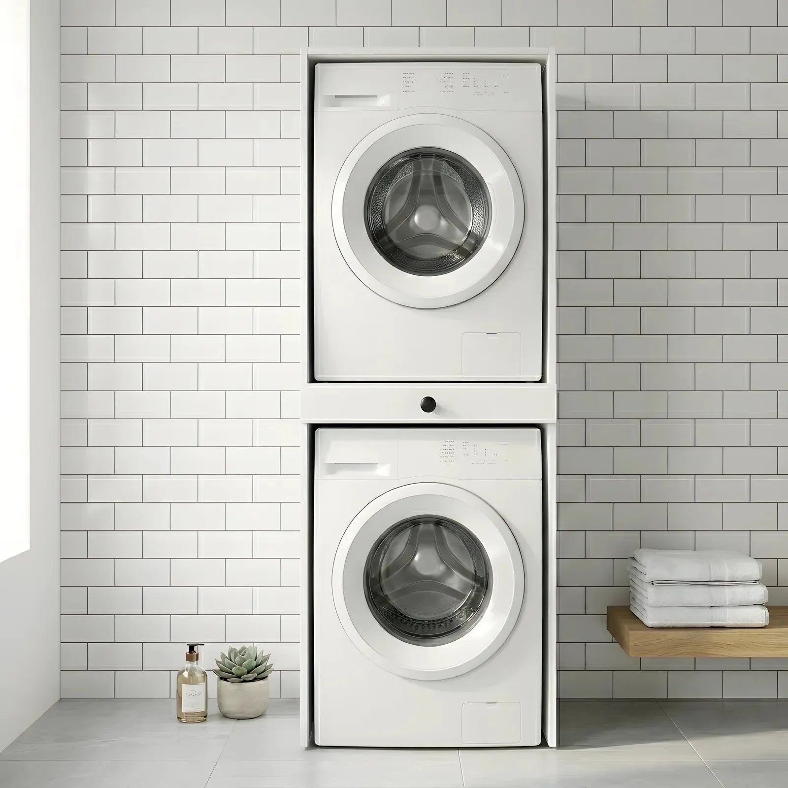 Aqua Çamaşır/Kurutma Makinesi Dolabı görsel 3