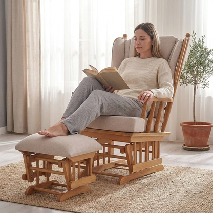 Relax Sallanan Sandalye Krem