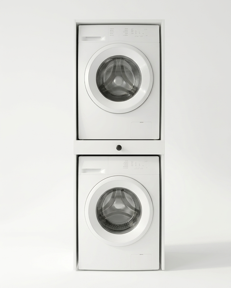 Aqua Çamaşır/Kurutma Makinesi Dolabı