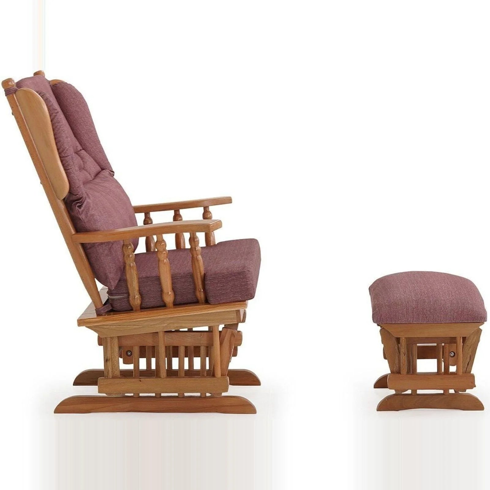 Relax Sallanan Sandalye Bordo görsel 9
