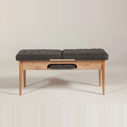 Sembol Bench Atlantik Antrasit görsel 6