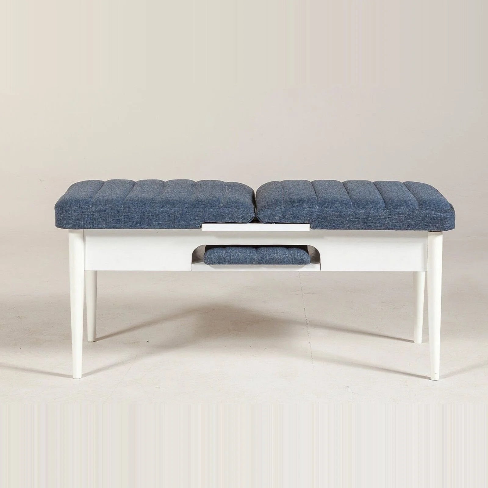 Sembol Bench Beyaz Lacivert görsel 5