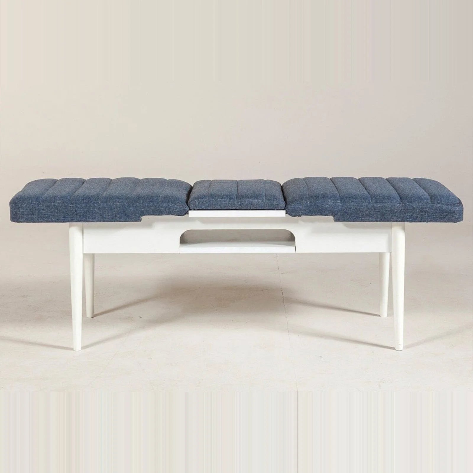 Sembol Bench Beyaz Lacivert görsel 6