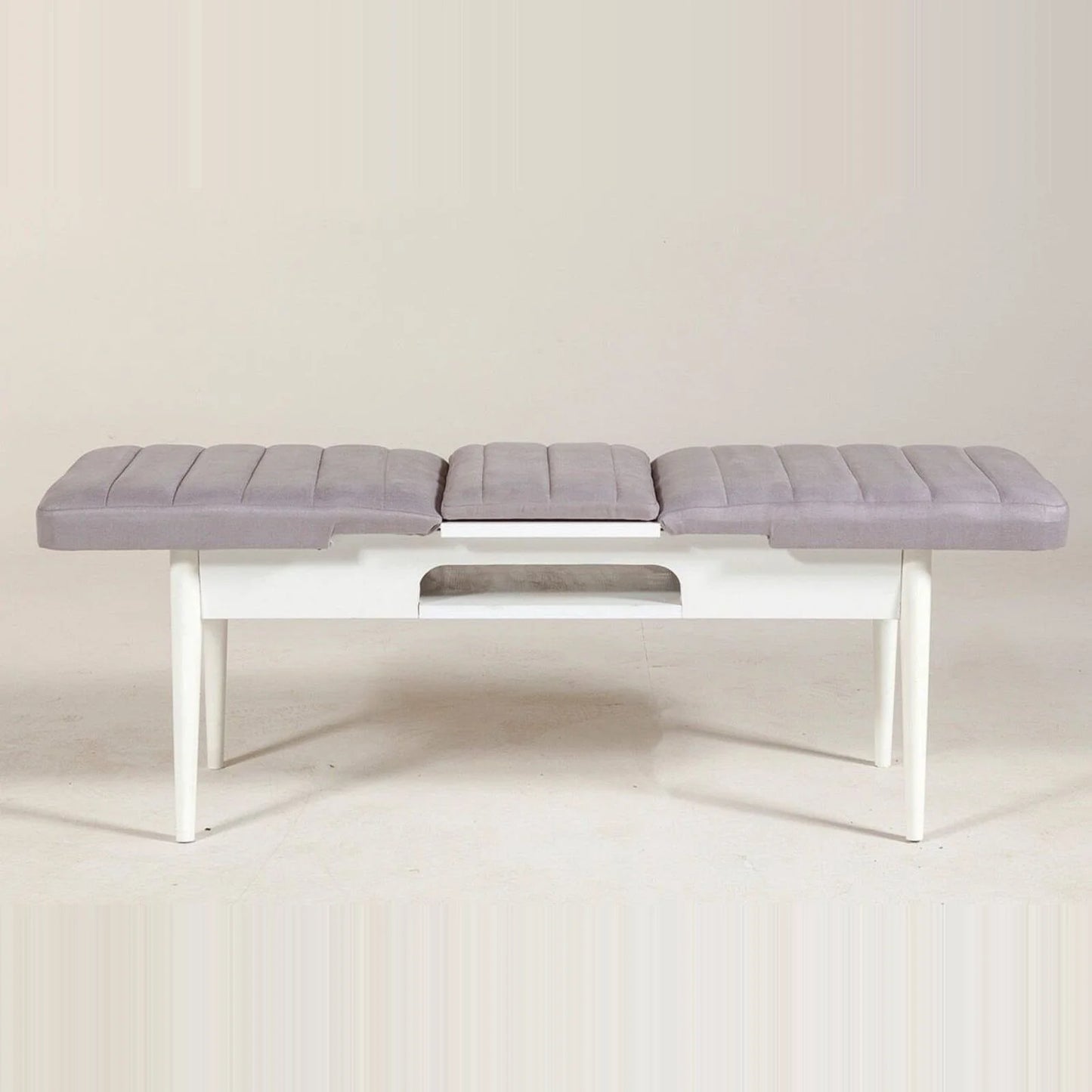 Sembol Bench Beyaz Soho Gri görsel 6