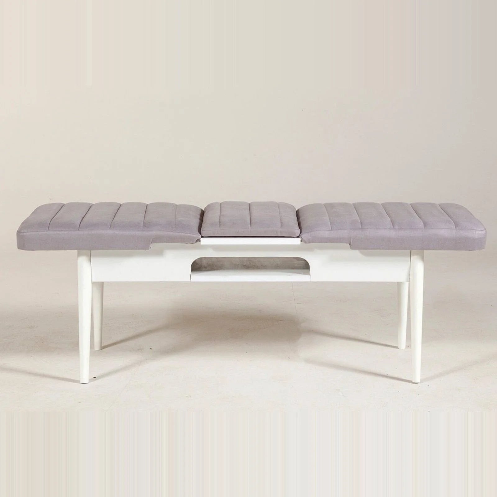 Sembol Bench Beyaz Soho Gri görsel 6