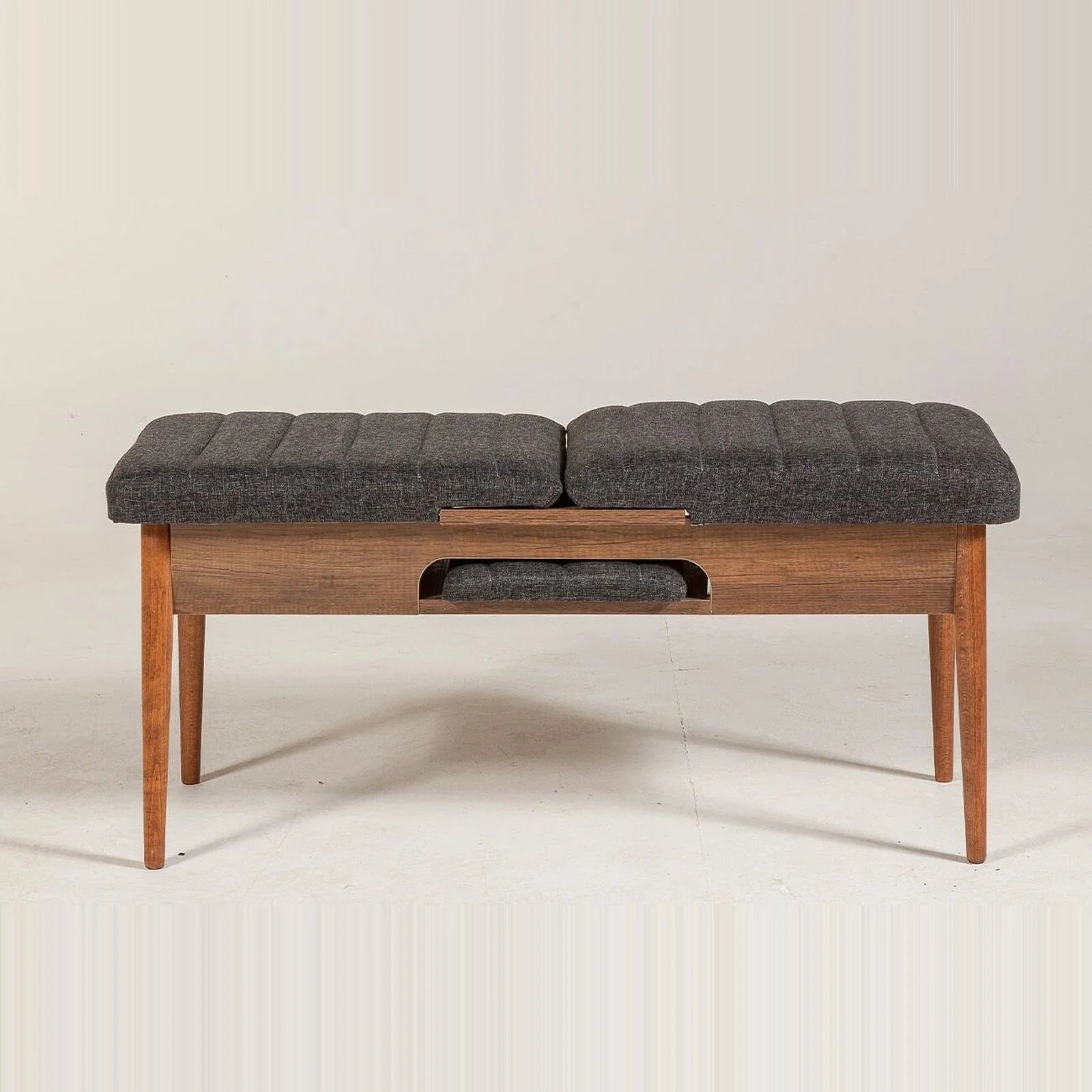 Sembol Bench Ceviz Antrasit görsel 5