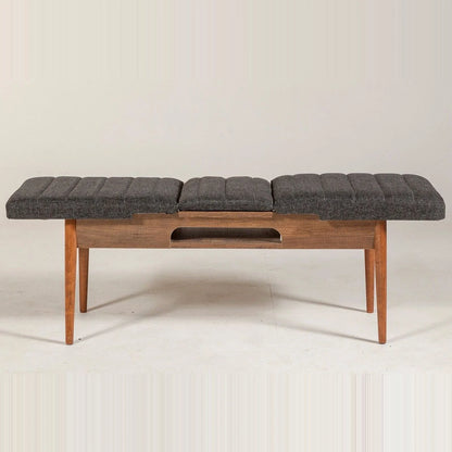 Sembol Bench Ceviz Antrasit görsel 6