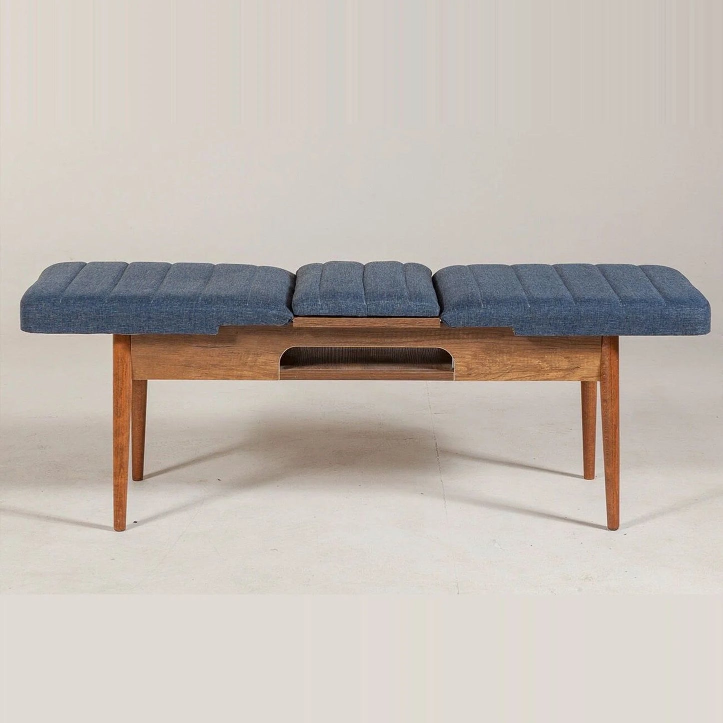 Sembol Bench Ceviz Lacivert görsel 7