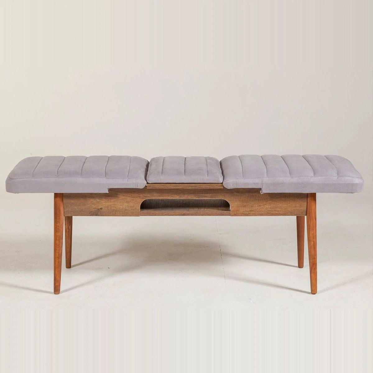 Sembol Bench Ceviz Soho Gri görsel 6