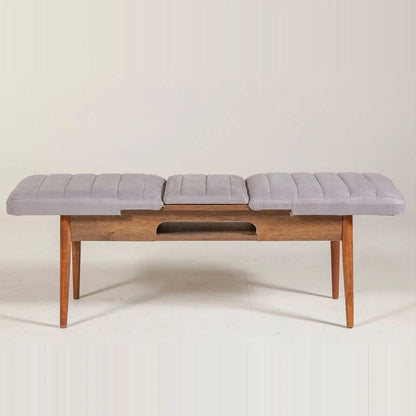 Sembol Bench Ceviz Soho Gri görsel 6