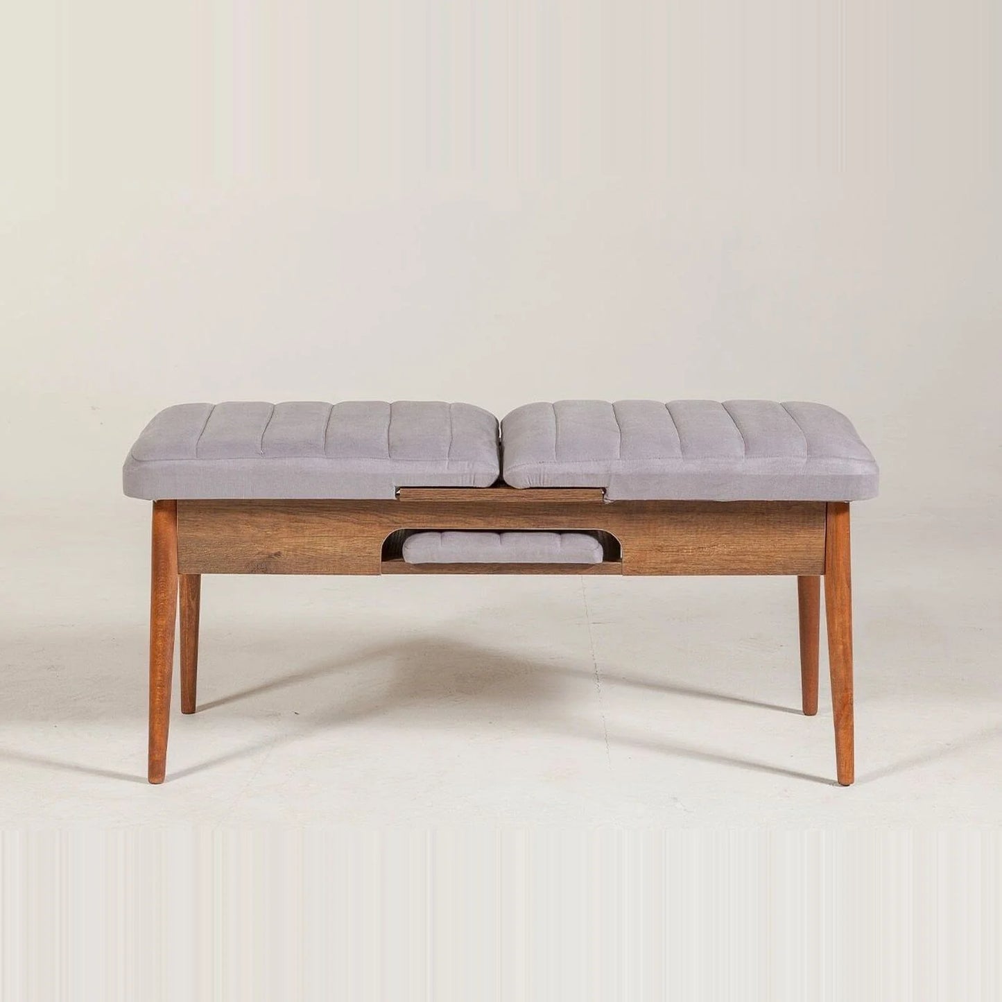 Sembol Bench Ceviz Soho Gri görsel 6