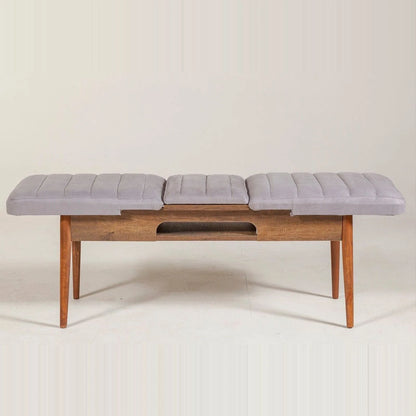 Sembol Bench Ceviz Soho Gri görsel 7