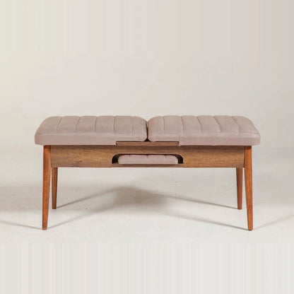 Sembol Bench Ceviz Taş görsel 6