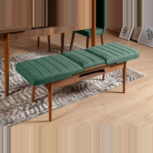 Sembol Bench Ceviz Yeşil