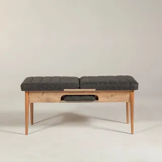 Sembol Bench Atlantik Antrasit, görsel 1