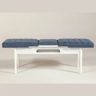 Sembol Bench Beyaz Lacivert görsel 3, görsel 3