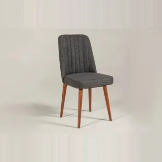 Sembol Sandalye Ceviz Antrasit görsel 3, görsel 3