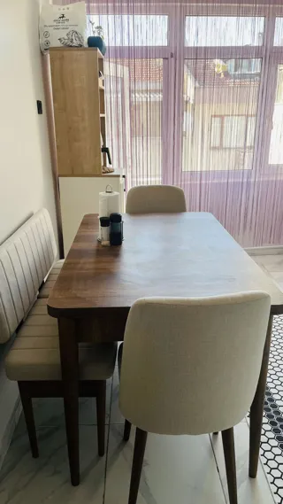 Sembol Açılır Masa Ceviz, müşteri fotoğrafı 1